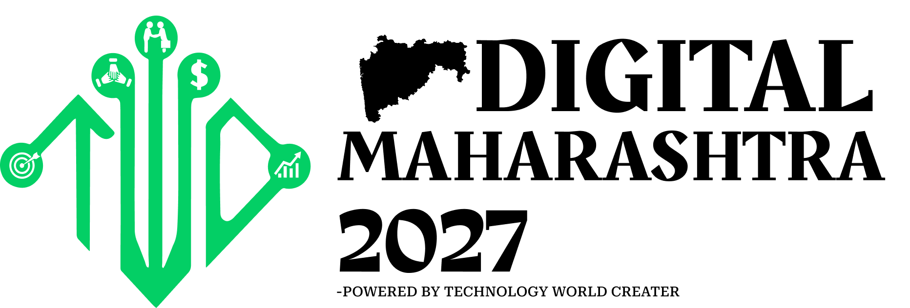 Digital Maharashtra 2027 Logo